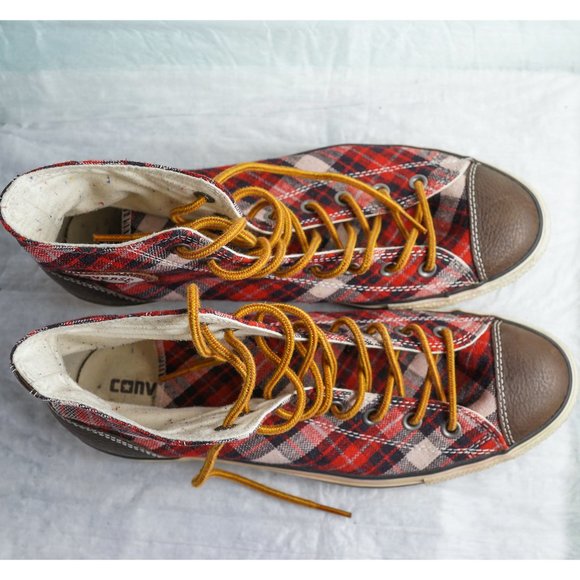 Chuck Taylor All Star Plaid Hi Top canvas - Picture 2 of 12